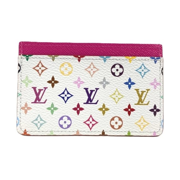 LOUIS VUITTON M13403 Takashi Murakami Porte Cult-Simple Card Holder Case Unused - Picture 1 of 11